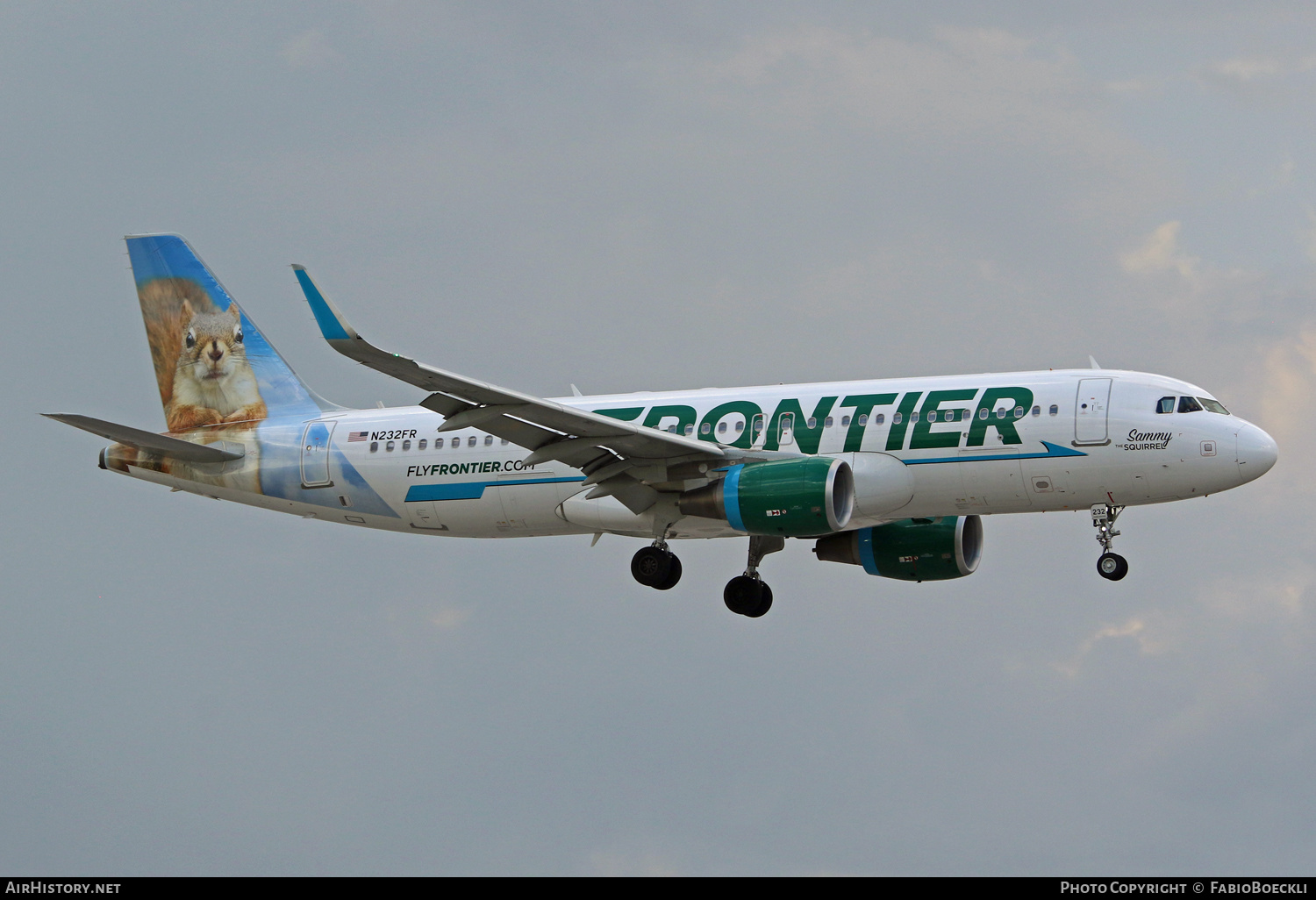 Aircraft Photo of N232FR | Airbus A320-232 | Frontier Airlines | AirHistory.net #524879