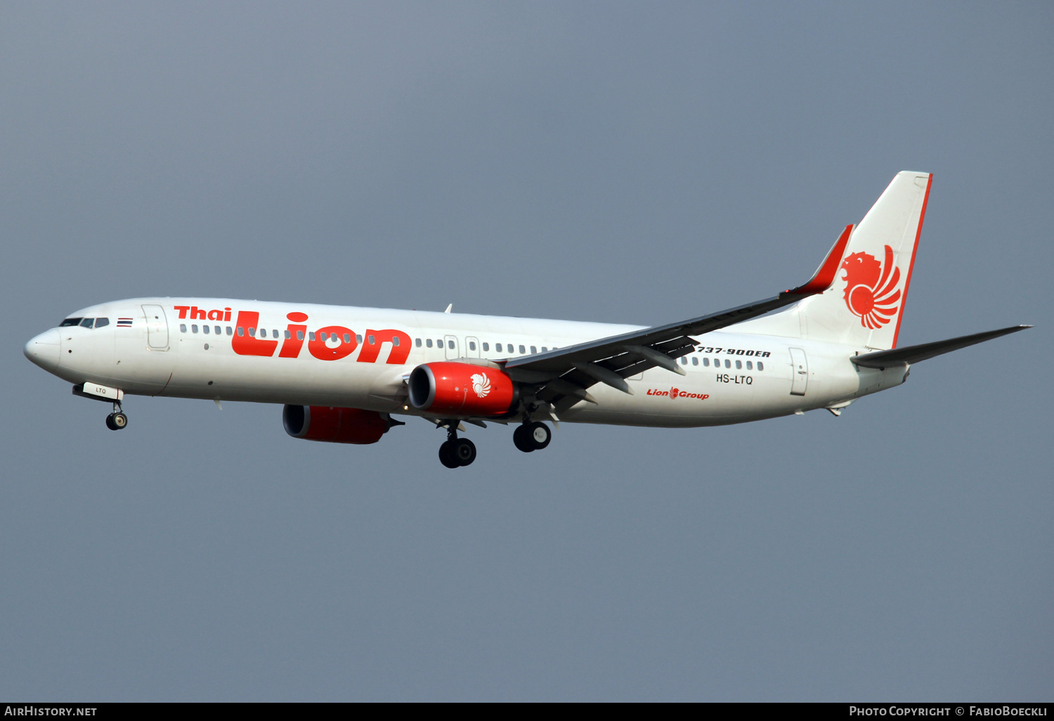 Aircraft Photo of HS-LTQ | Boeing 737-9GP/ER | Thai Lion Air | AirHistory.net #524884
