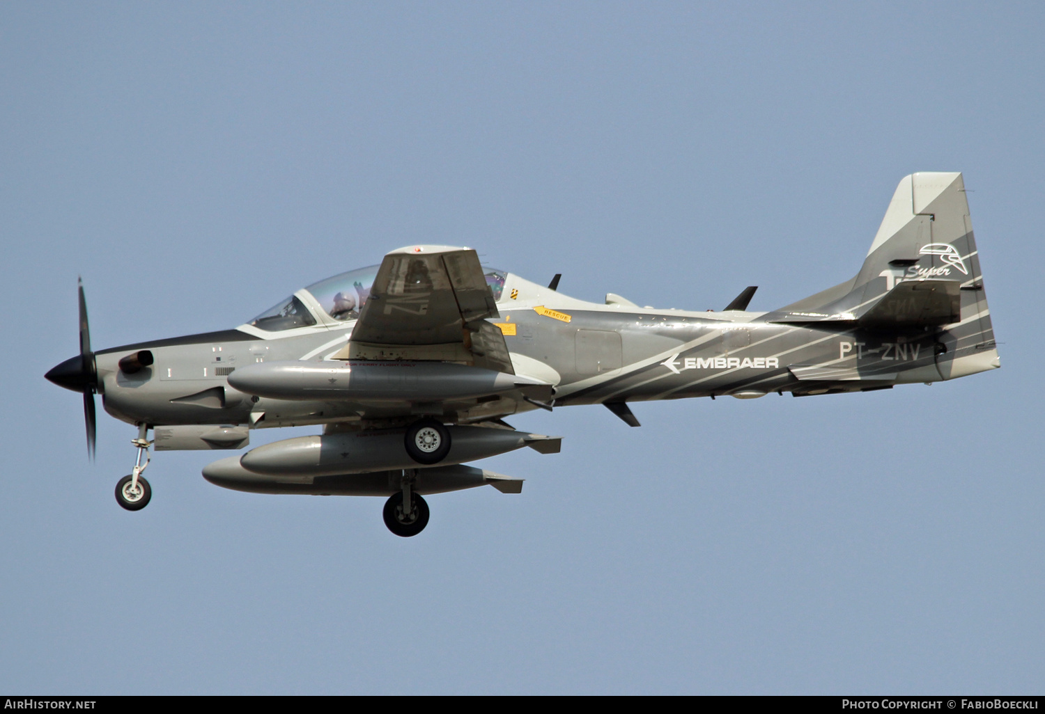 Aircraft Photo of PT-ZNV | Embraer A-29B Super Tucano | Embraer | AirHistory.net #524885
