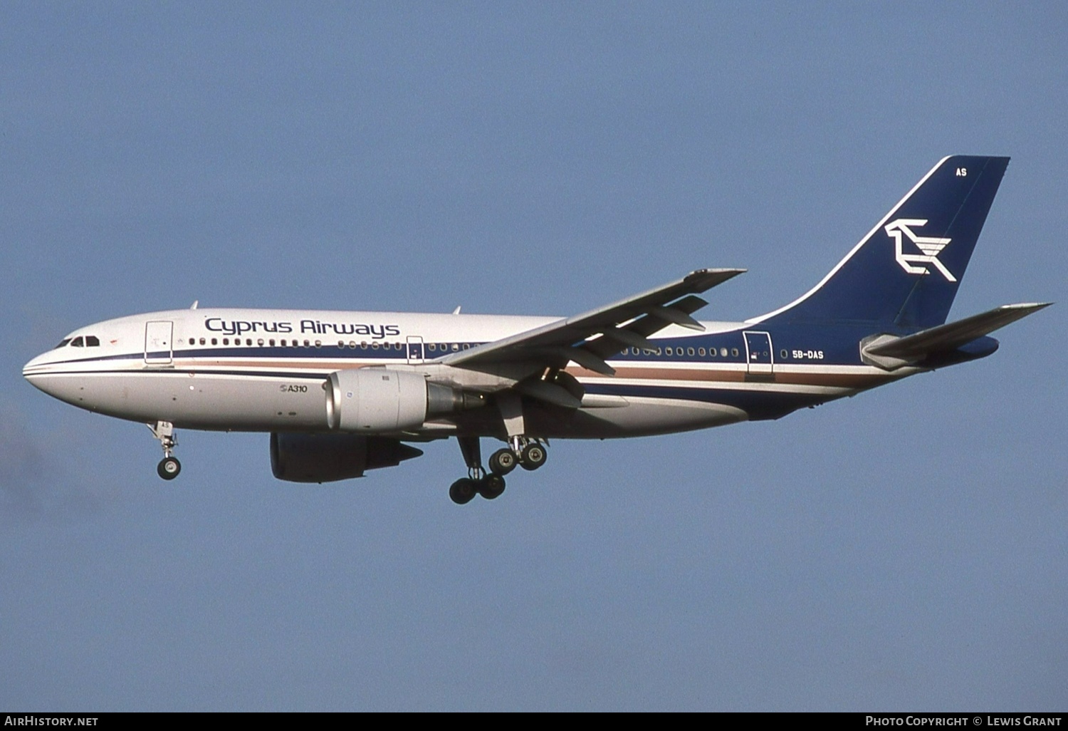 Aircraft Photo of 5B-DAS | Airbus A310-203 | Cyprus Airways | AirHistory.net #524888