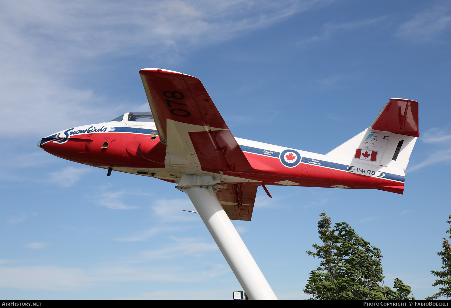 Aircraft Photo of 114078 | Canadair CT-114 Tutor (CL-41A) | Canada - Air Force | AirHistory.net #524905