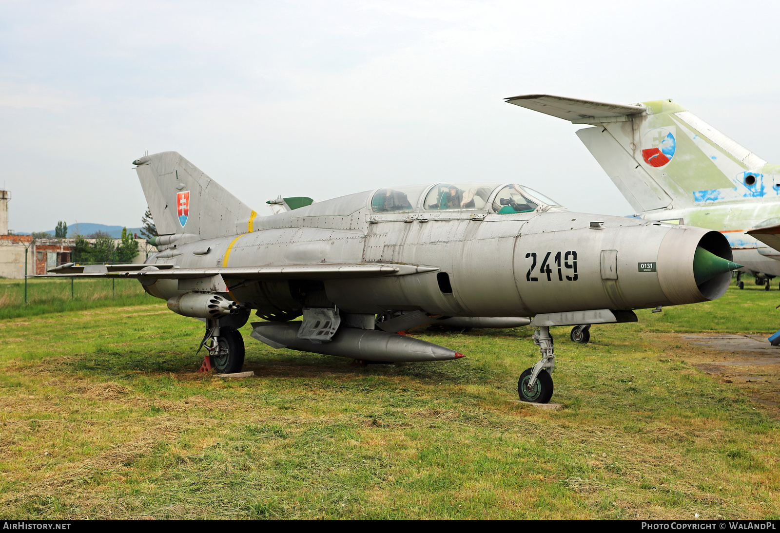 Aircraft Photo of 2419 | Mikoyan-Gurevich MiG-21U-600 | Slovakia - Air Force | AirHistory.net #524908
