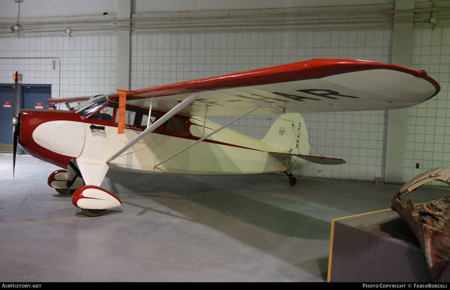 Aircraft Photo of CF-HAR | Funk B85C | AirHistory.net #524917