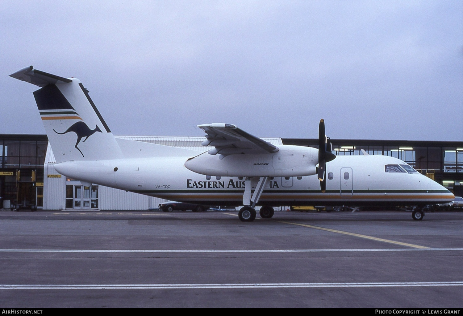 Aircraft Photo of VH-TQO | De Havilland Canada DHC-8-102A Dash 8 | Eastern Australia Airlines | AirHistory.net #524922