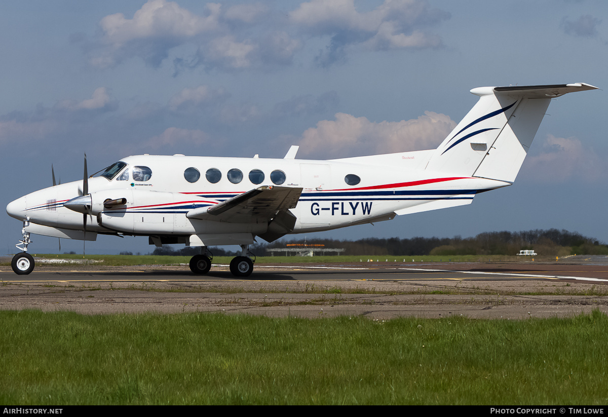 Aircraft Photo of G-FLYW | Beech 200C Super King Air | AirHistory.net #524927