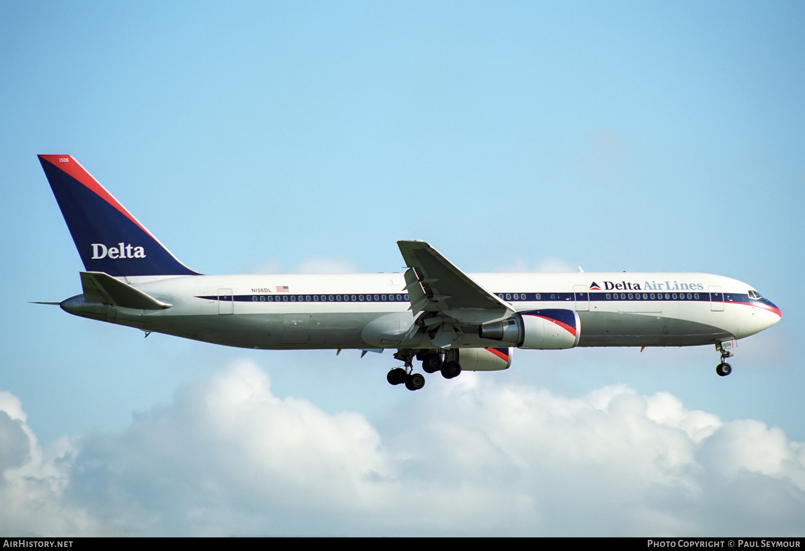 Aircraft Photo of N156DL | Boeing 767-3P6/ER | Delta Air Lines | AirHistory.net #524928