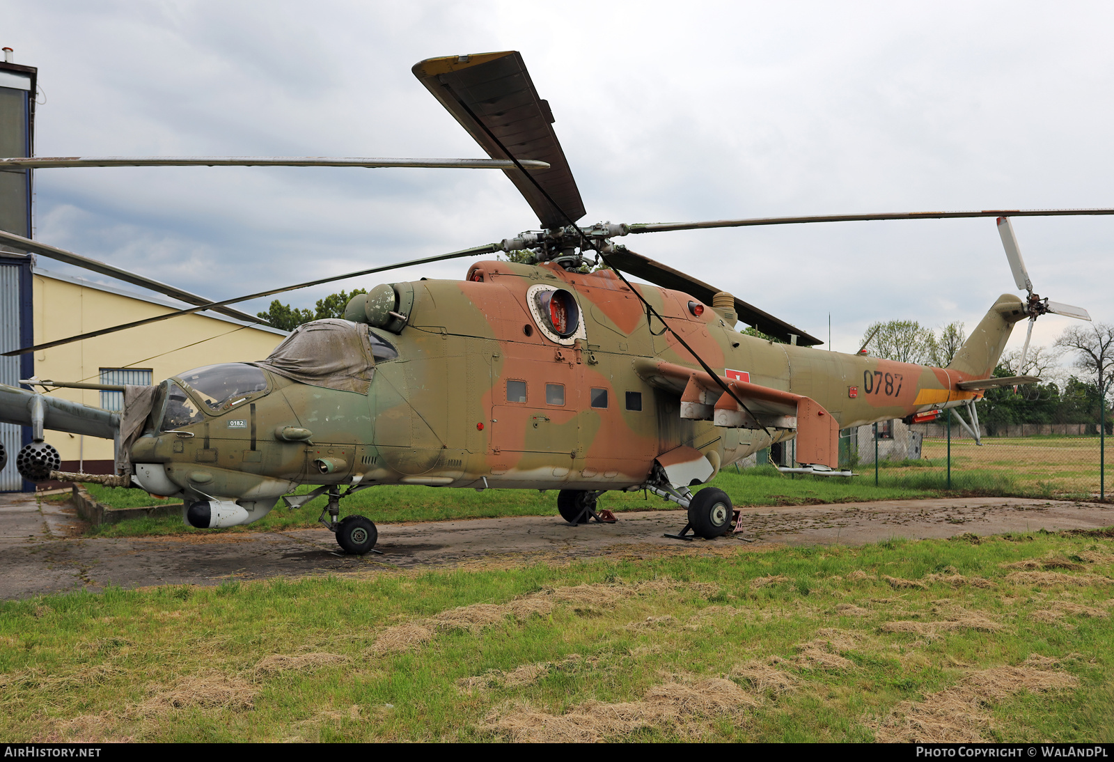 Aircraft Photo of 0787 | Mil Mi-24V | Slovakia - Air Force | AirHistory.net #524929