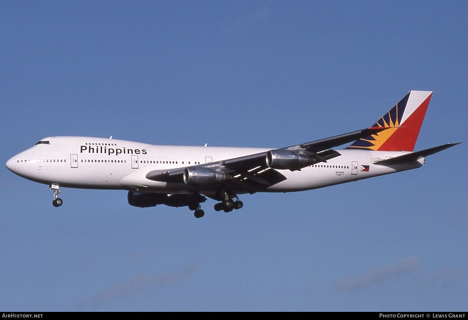 Aircraft Photo of N744PR | Boeing 747-2F6B | Philippine Airlines | AirHistory.net #524942