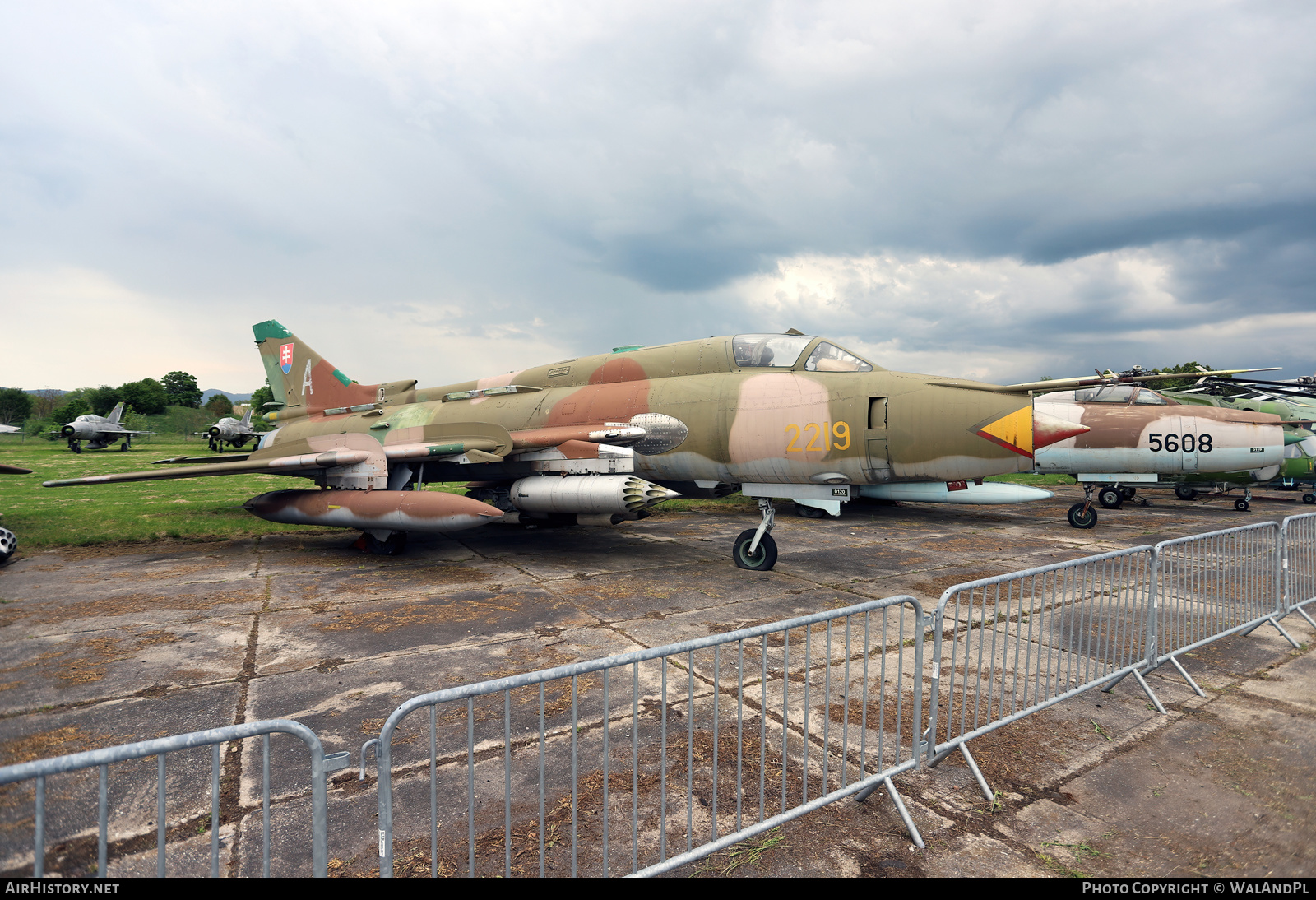 Aircraft Photo of 2219 | Sukhoi Su-22M4 | Slovakia - Air Force | AirHistory.net #524945