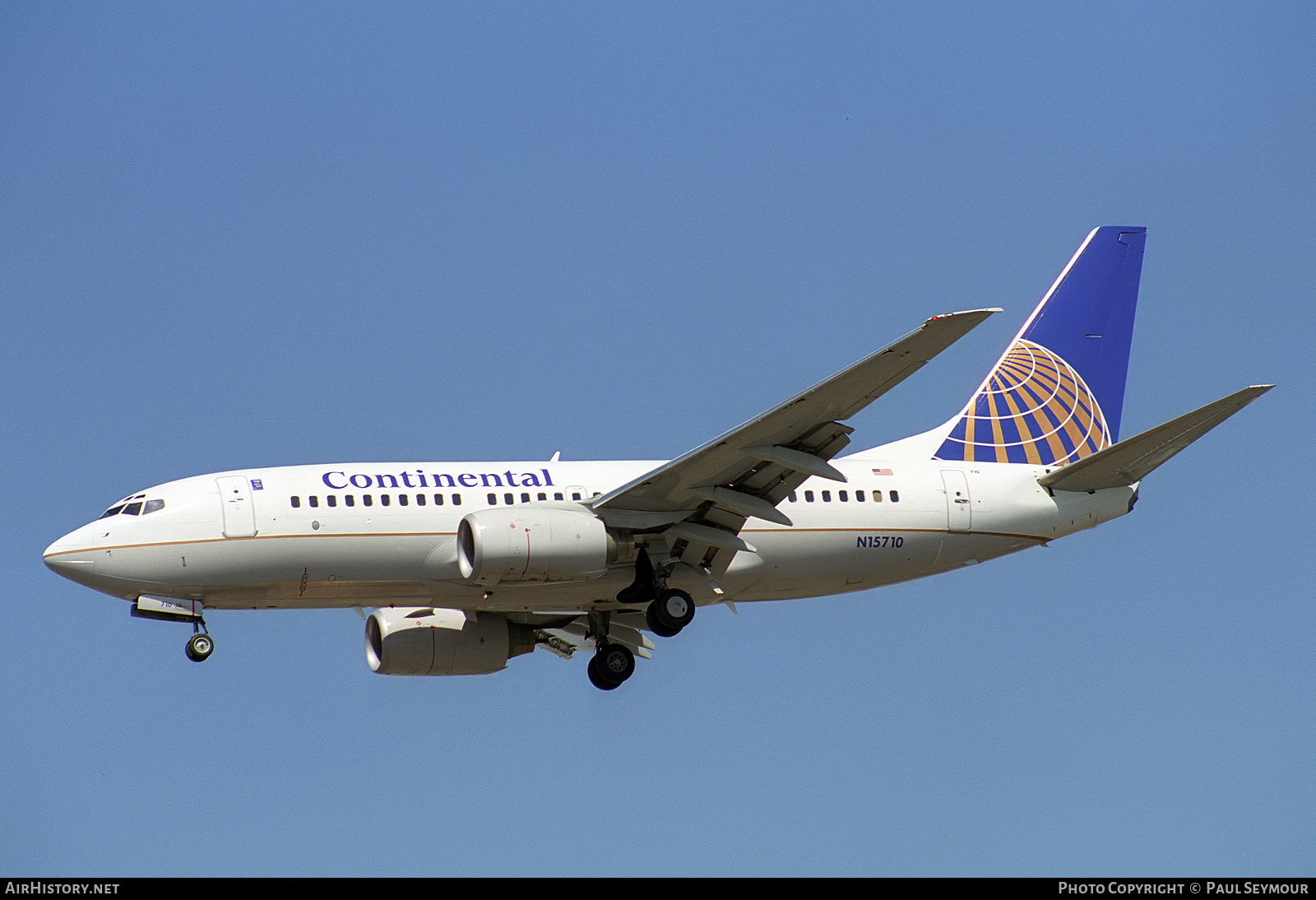 Aircraft Photo of N15710 | Boeing 737-724 | Continental Airlines | AirHistory.net #524961