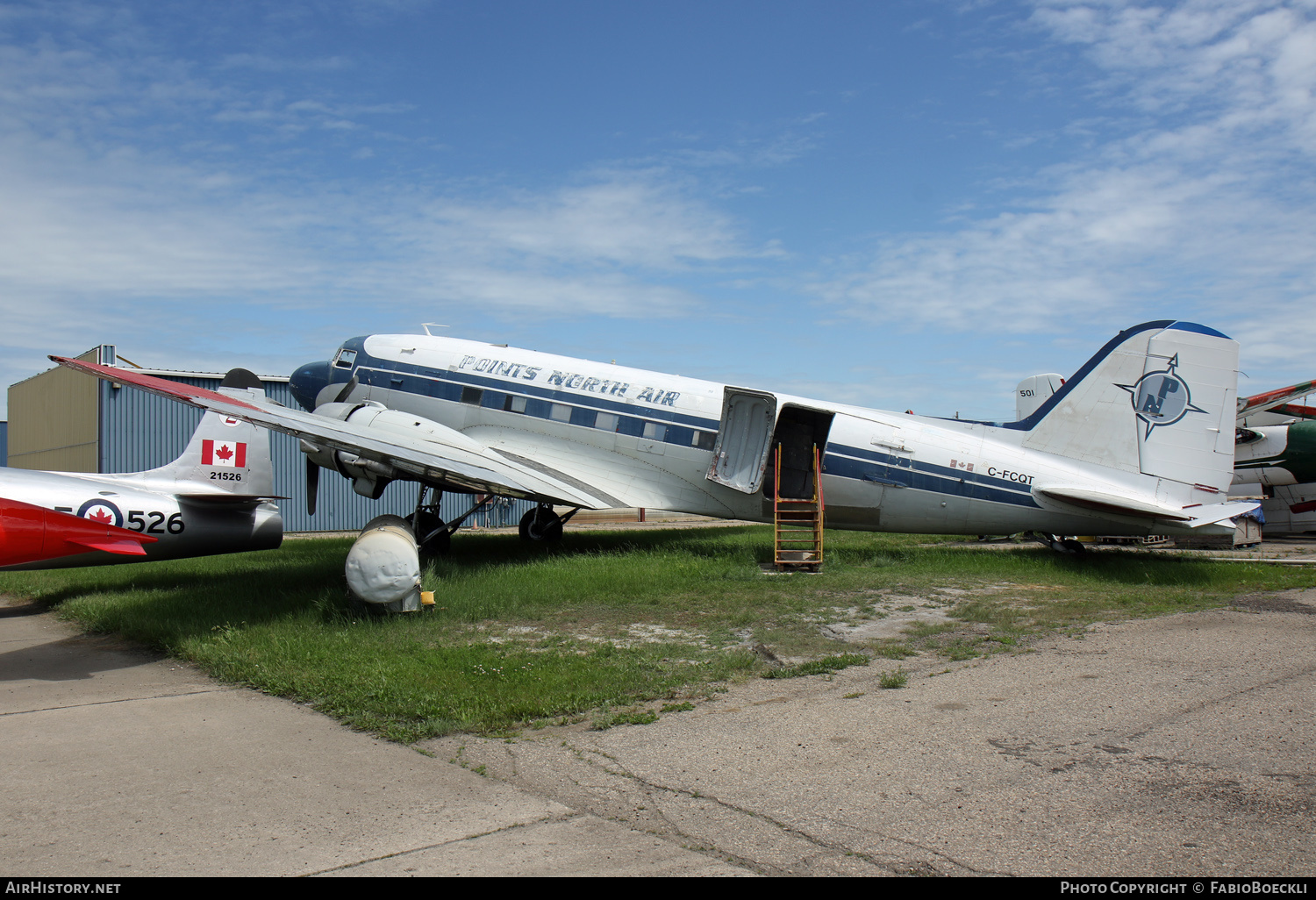 Aircraft Photo of CF-CQT | Douglas C-47A Skytrain | Points North Air Services | AirHistory.net #524978