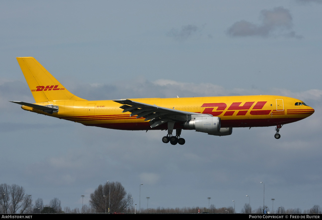 Aircraft Photo of EI-EAD | Airbus A300B4-203(F) | DHL International | AirHistory.net #524996