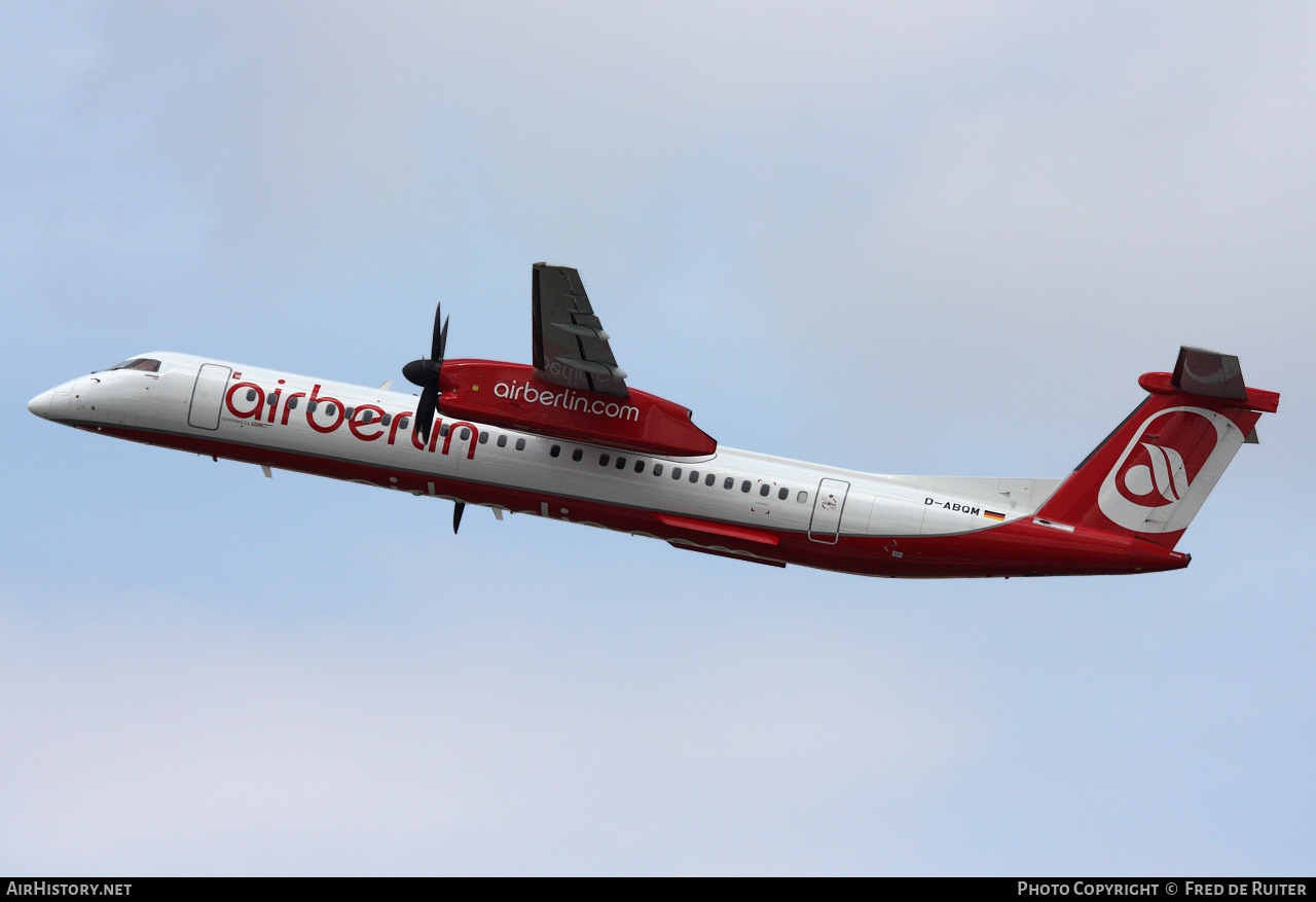 Aircraft Photo of D-ABQM | Bombardier DHC-8-402 Dash 8 | Air Berlin | AirHistory.net #525000