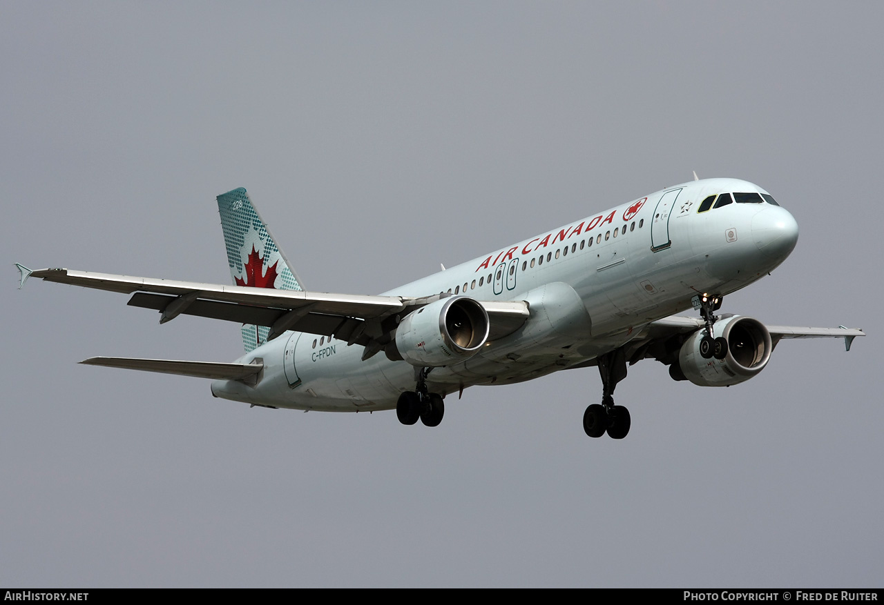 Aircraft Photo of C-FPDN | Airbus A320-211 | Air Canada | AirHistory.net #525014