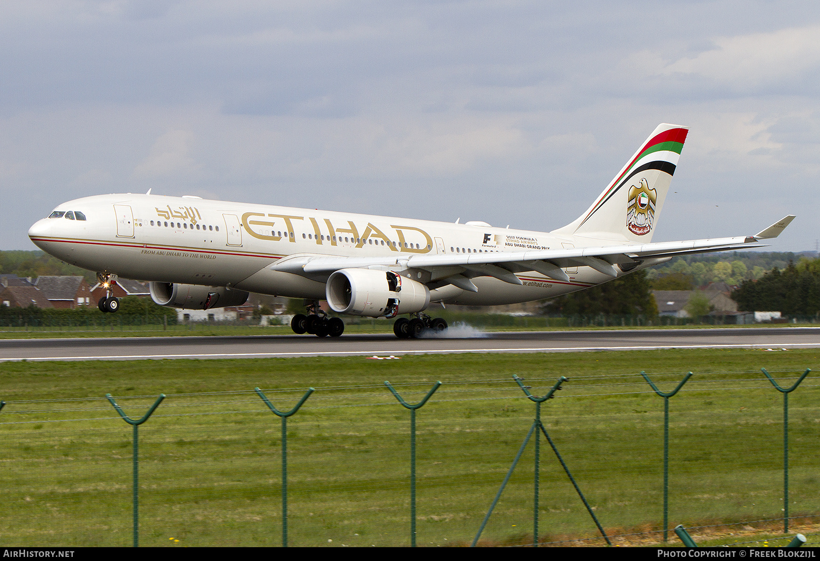 Aircraft Photo of A6-EYT | Airbus A330-243 | Etihad Airways | AirHistory.net #525032