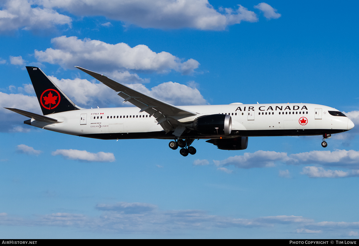 Aircraft Photo of C-FVLX | Boeing 787-9 Dreamliner | Air Canada | AirHistory.net #525044