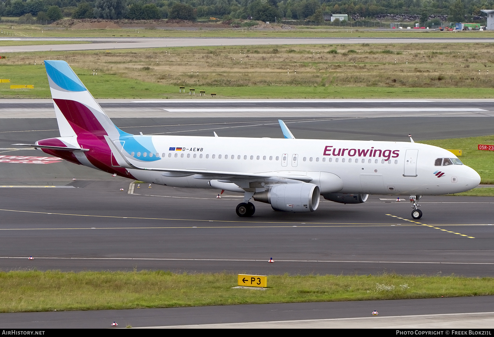 Aircraft Photo of D-AEWB | Airbus A320-214 | Eurowings | AirHistory.net #525049