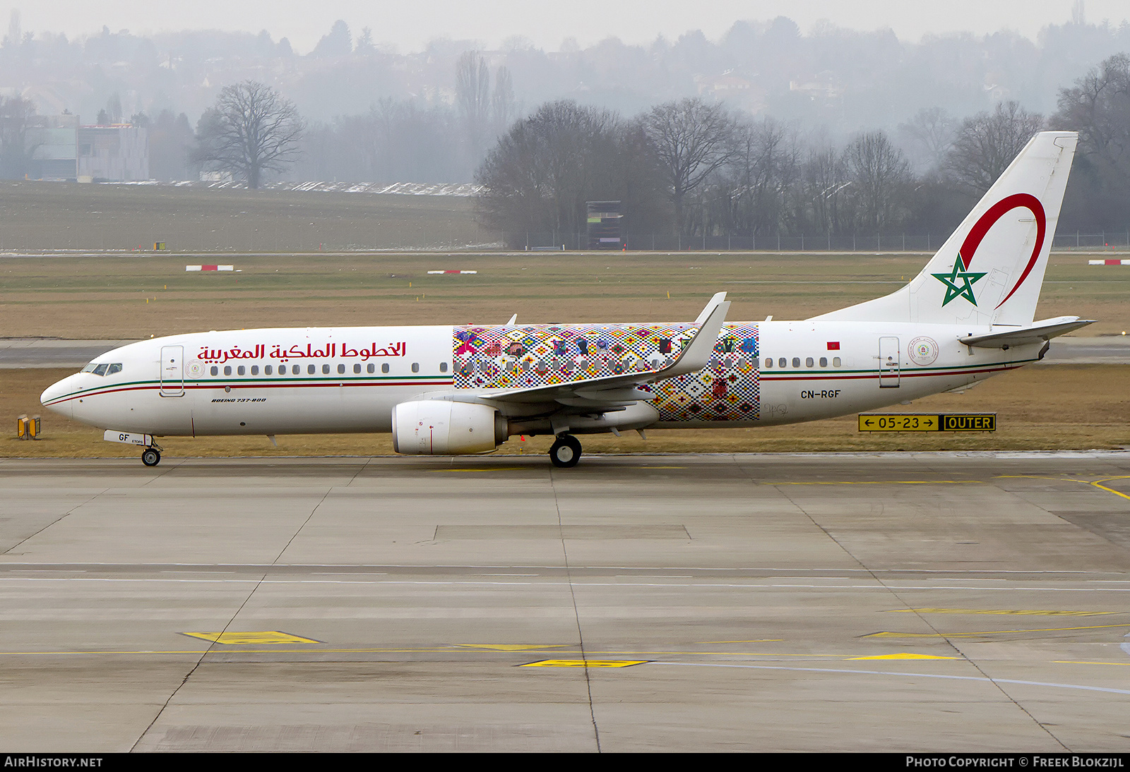 Aircraft Photo of CN-RGF | Boeing 737-86N | Royal Air Maroc - RAM | AirHistory.net #525056