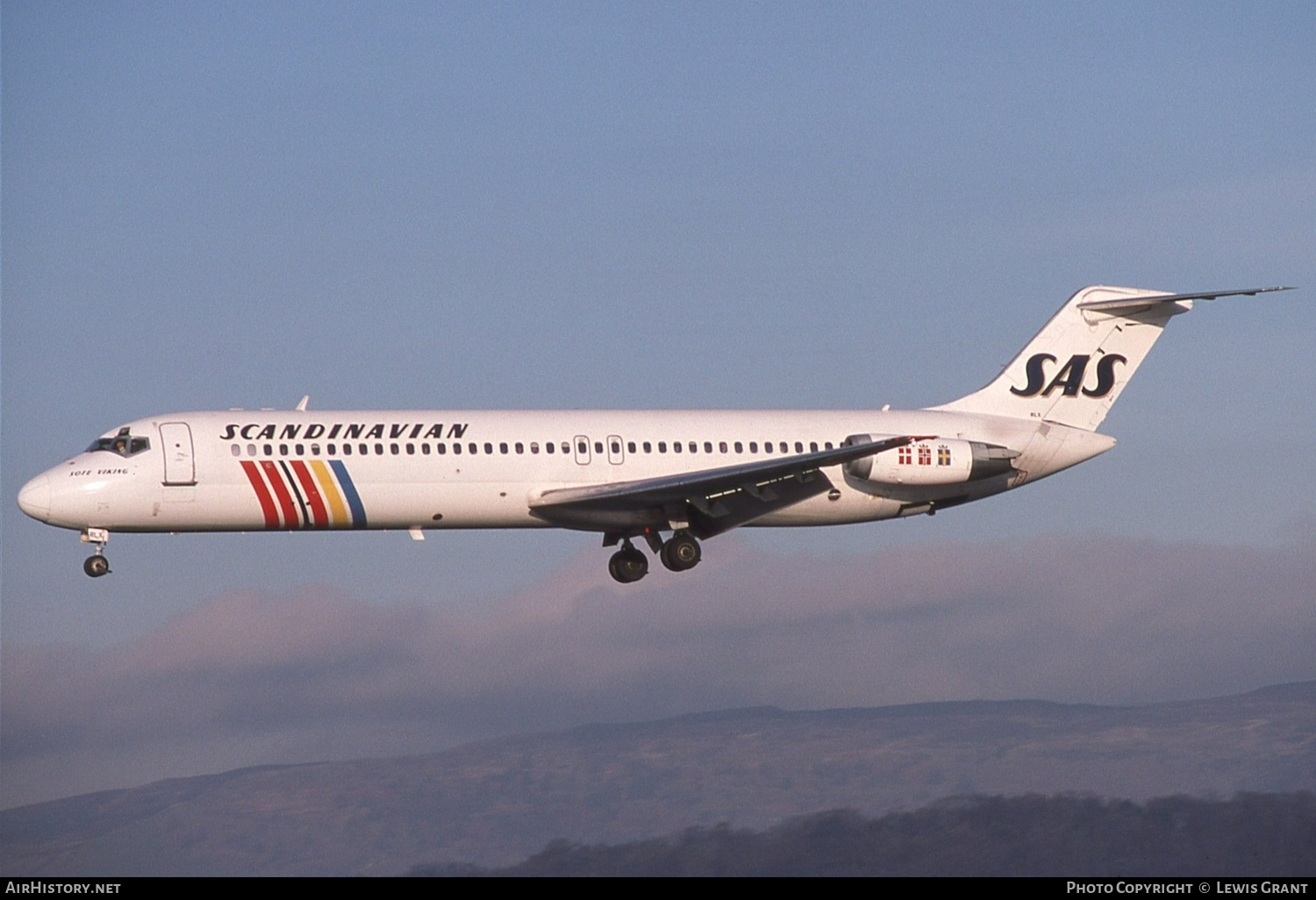 Aircraft Photo of LN-RLX | McDonnell Douglas DC-9-41 | Scandinavian Airlines - SAS | AirHistory.net #525067