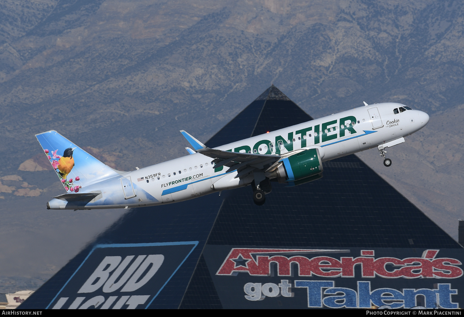 Aircraft Photo of N359FR | Airbus A320-251N | Frontier Airlines | AirHistory.net #525069