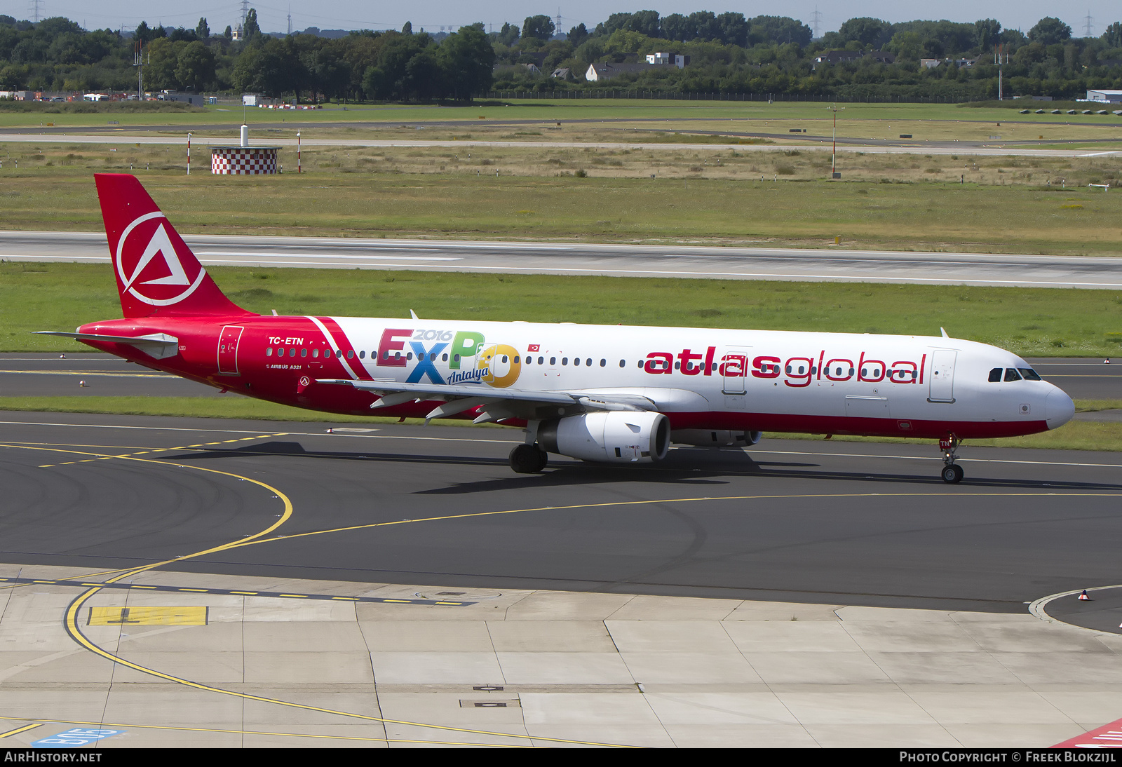 Aircraft Photo of TC-ETN | Airbus A321-131 | AtlasGlobal Airlines | AirHistory.net #525070