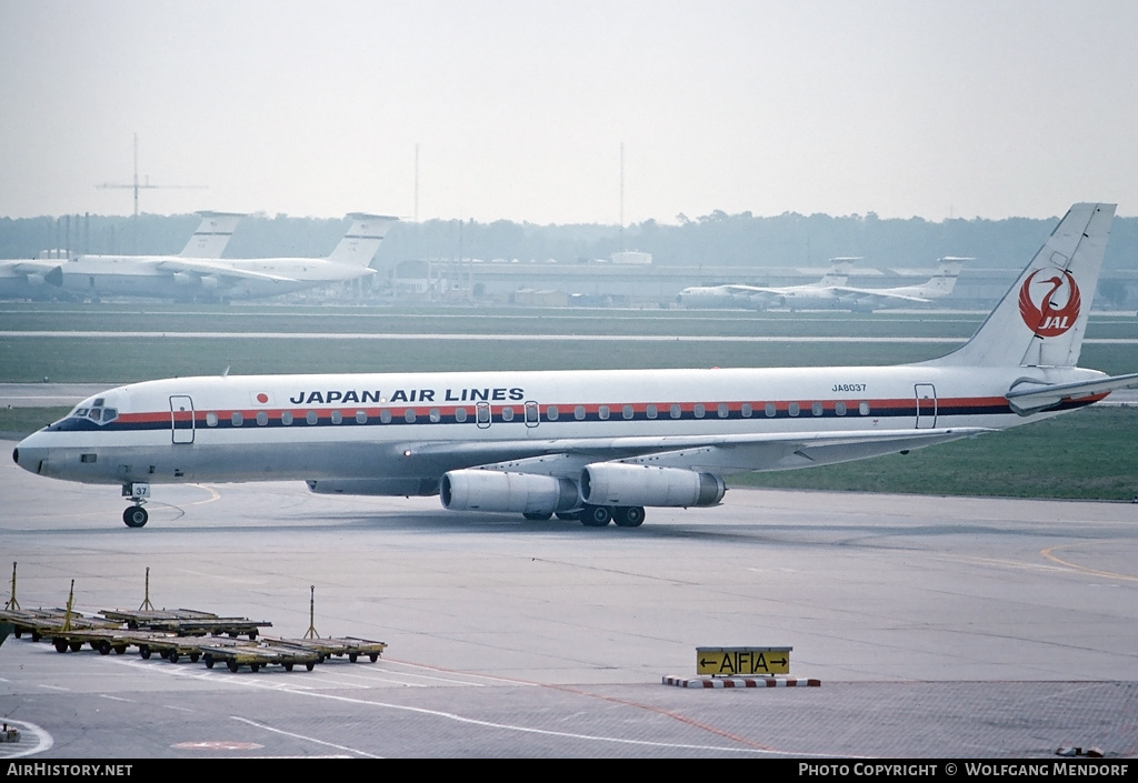 Aircraft Photo of JA8037 | McDonnell Douglas DC-8-62 | Japan Air Lines - JAL | AirHistory.net #525110
