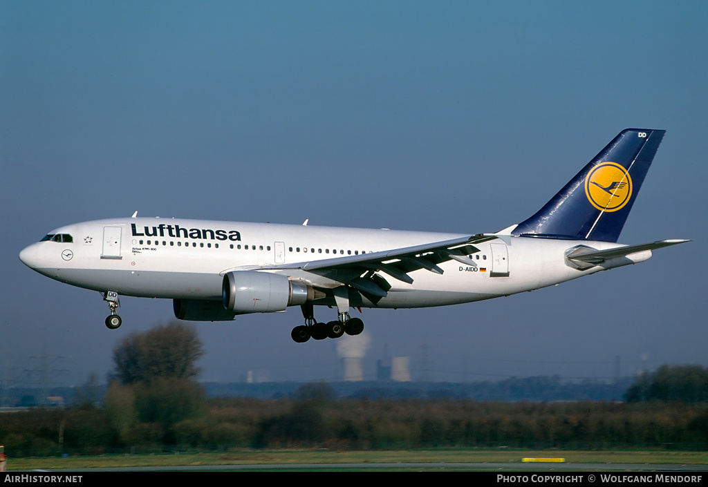 Aircraft Photo of D-AIDD | Airbus A310-304 | Lufthansa | AirHistory.net #525112