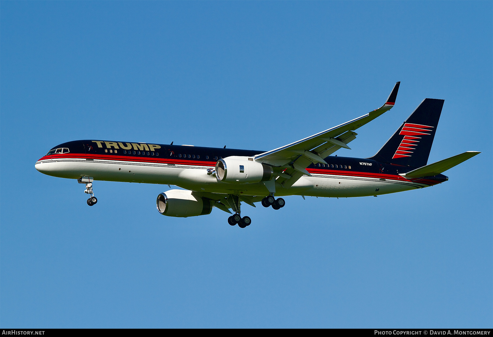 Aircraft Photo of N757AF | Boeing 757-2J4 | Trump Air | AirHistory.net #525117