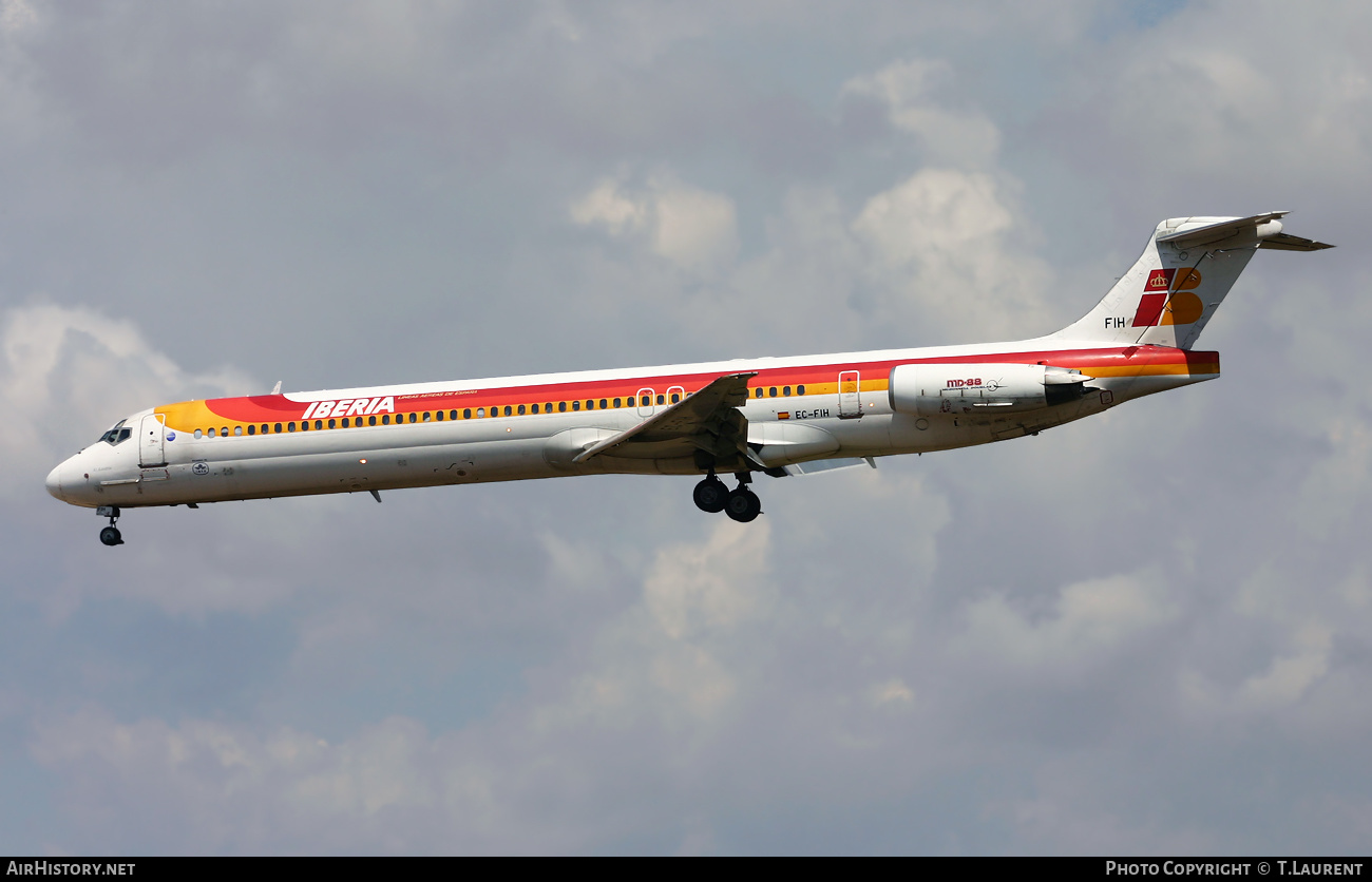 Aircraft Photo of EC-FIH | McDonnell Douglas MD-88 | Iberia | AirHistory.net #525121