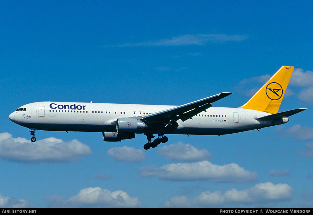 Aircraft Photo of D-ABUA | Boeing 767-330/ER | Condor Flugdienst | AirHistory.net #525123
