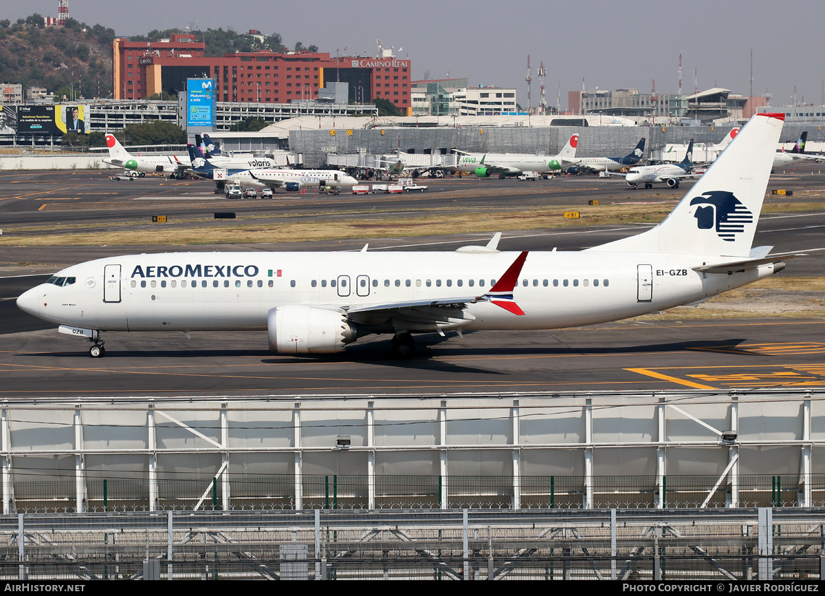 Aircraft Photo of EI-GZB | Boeing 737-8 Max 8 | AeroMéxico | AirHistory.net #525149