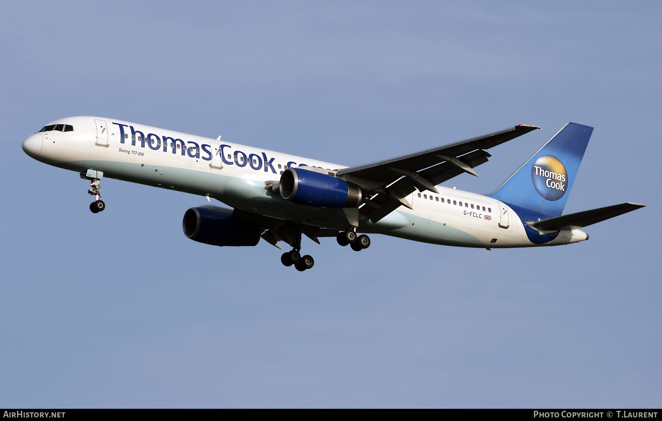 Aircraft Photo of G-FCLC | Boeing 757-28A | Thomas Cook Airlines | AirHistory.net #525151