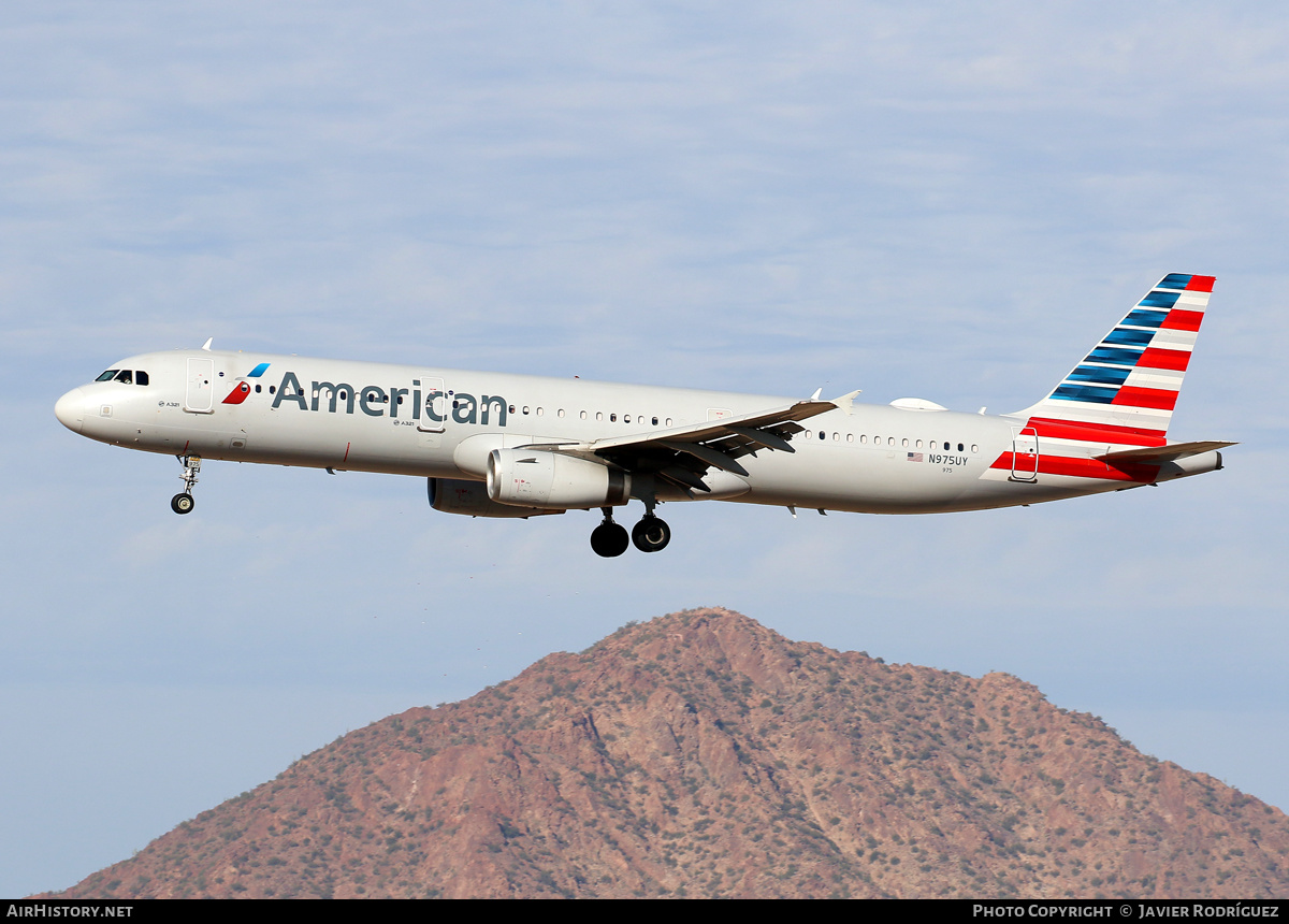 Aircraft Photo of N975UY | Airbus A321-231 | American Airlines | AirHistory.net #525152