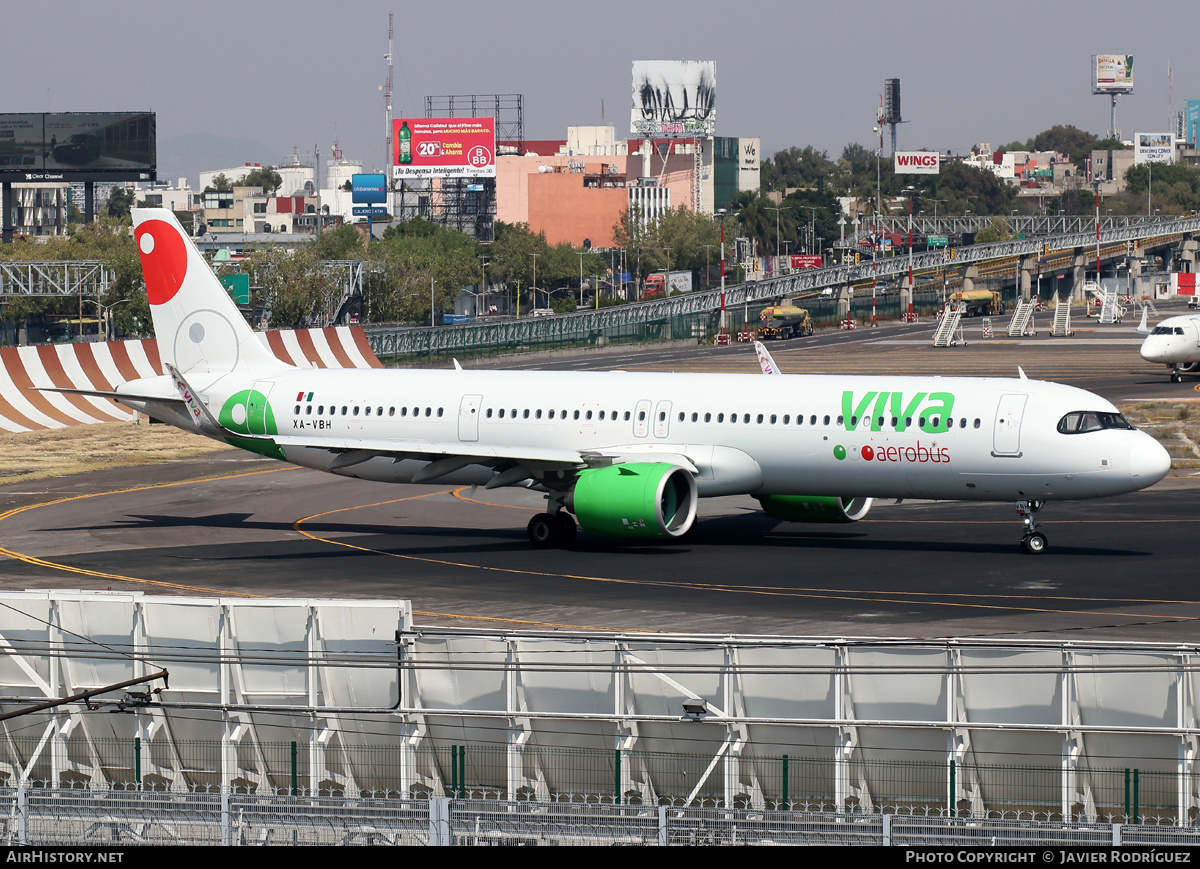 Aircraft Photo of XA-VBH | Airbus A321-271NX | Viva Aerobús | AirHistory.net #525155