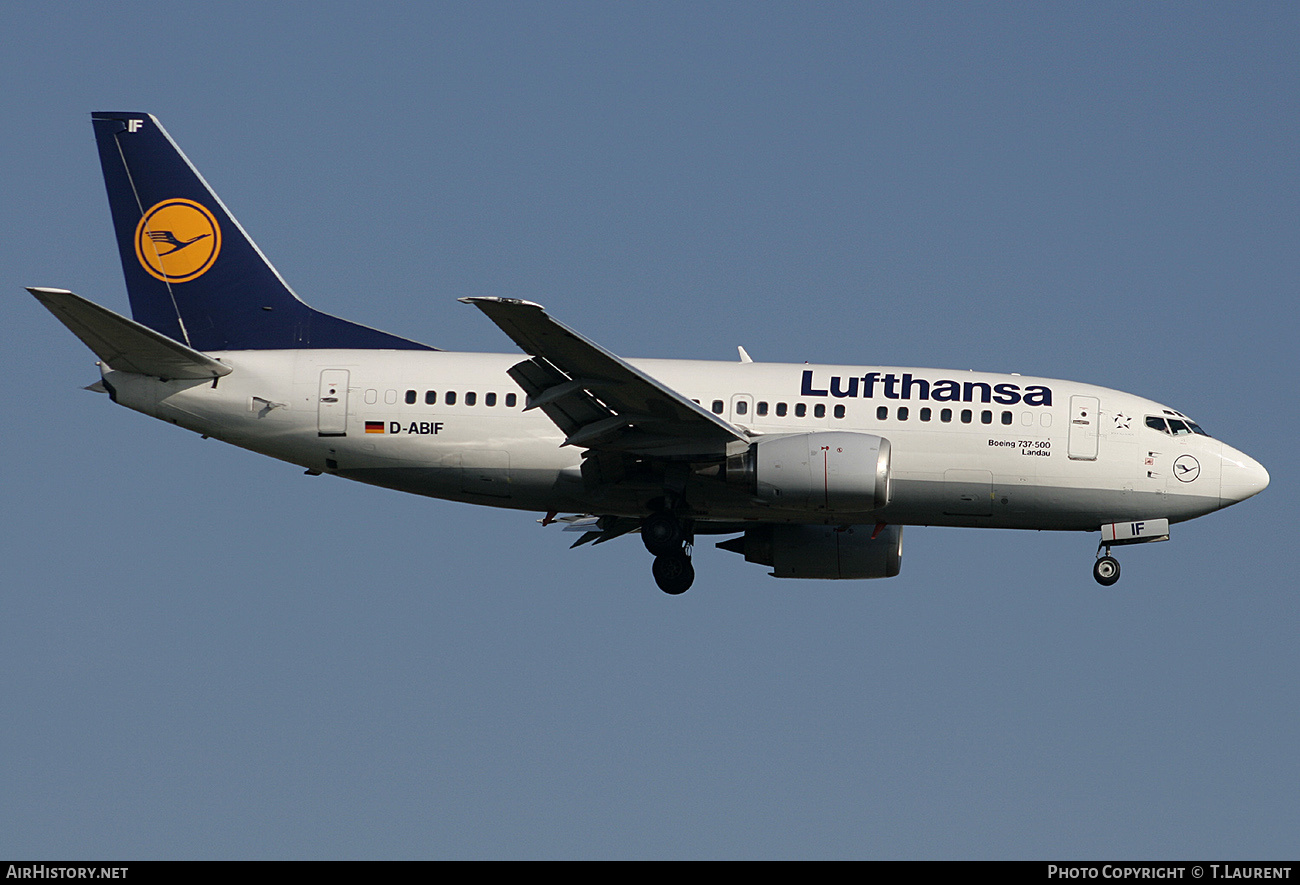 Aircraft Photo of D-ABIF | Boeing 737-530 | Lufthansa | AirHistory.net #525156