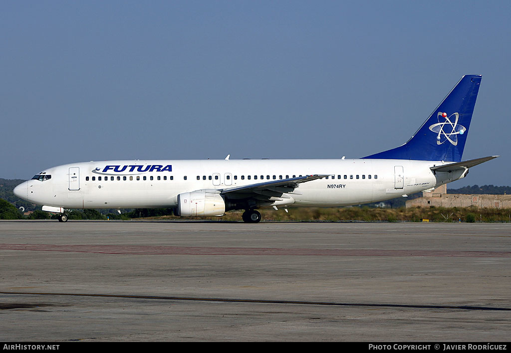 Aircraft Photo of N974RY | Boeing 737-86N | Futura International Airways | AirHistory.net #525175