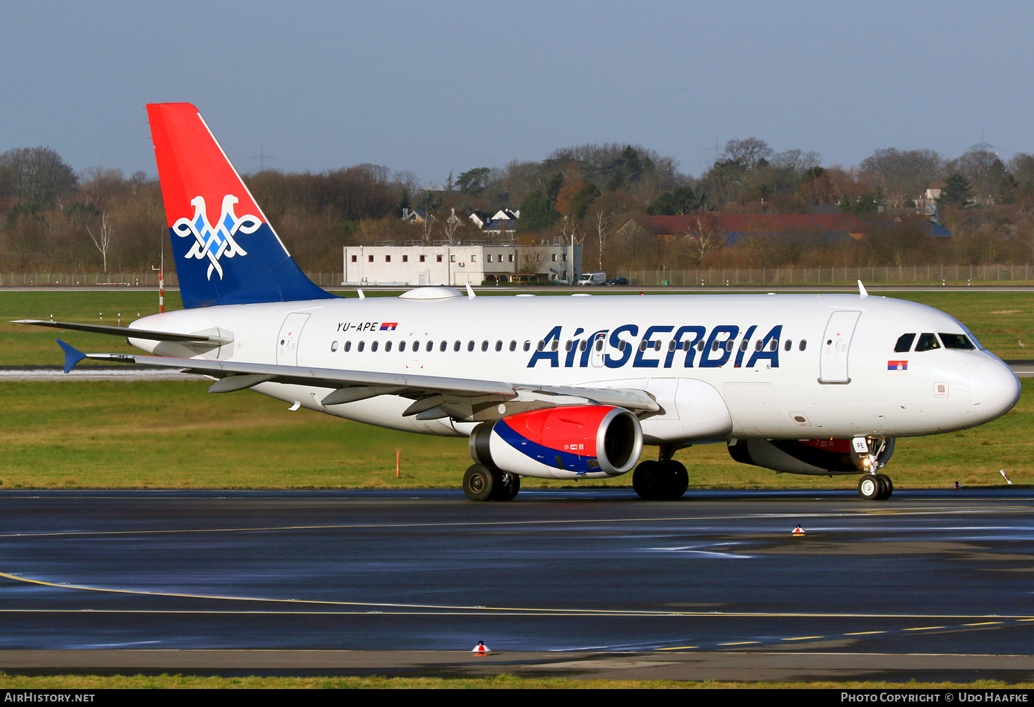 Aircraft Photo of YU-APE | Airbus A319-132 | Air Serbia | AirHistory.net #525213