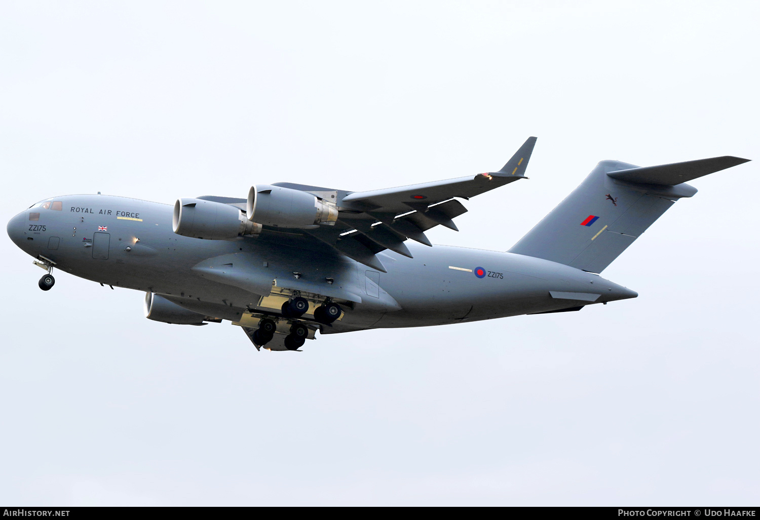 Aircraft Photo of ZZ175 | Boeing C-17A Globemaster III | UK - Air Force | AirHistory.net #525223