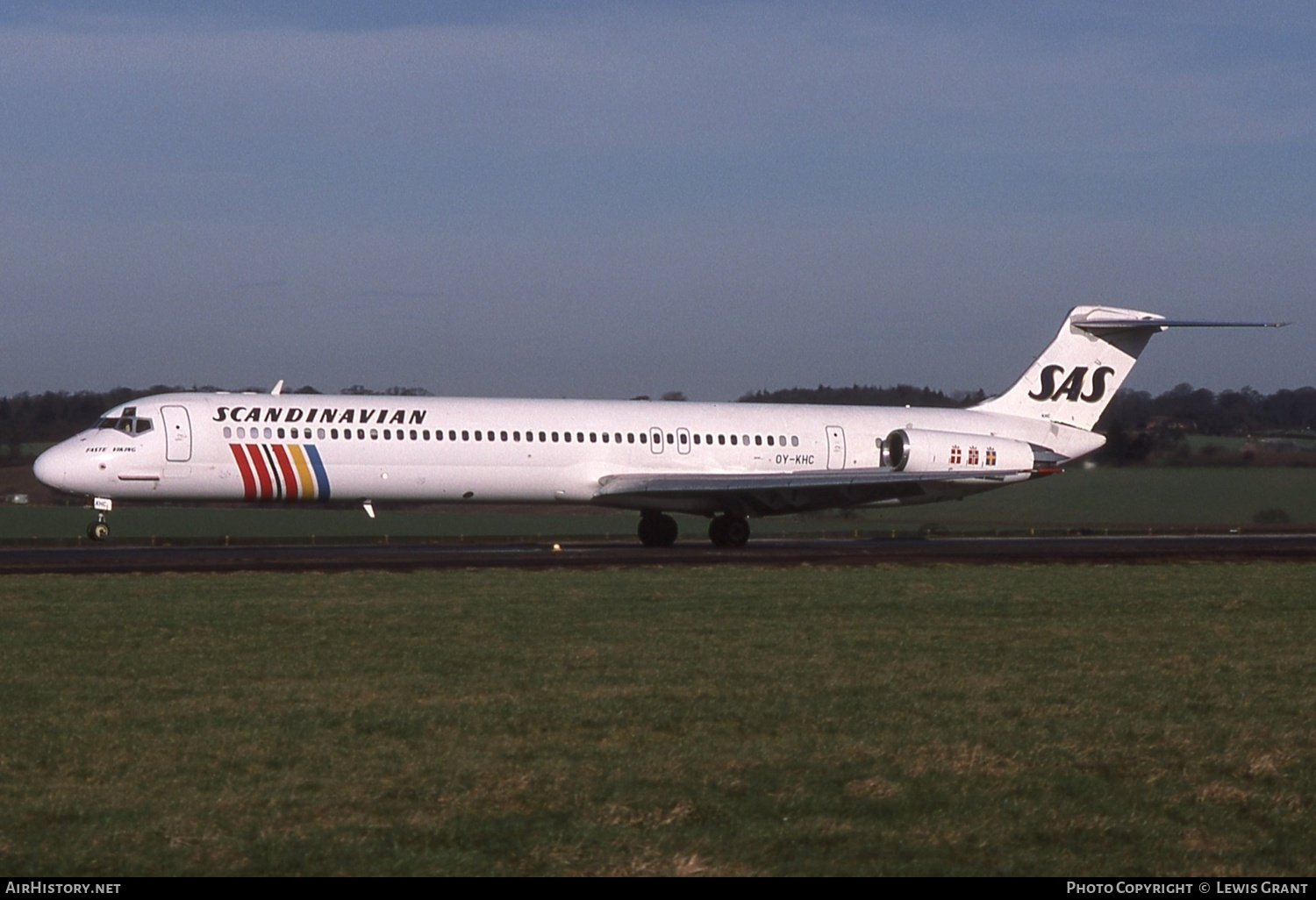 Aircraft Photo of OY-KHC | McDonnell Douglas MD-81 (DC-9-81) | Scandinavian Airlines - SAS | AirHistory.net #525227