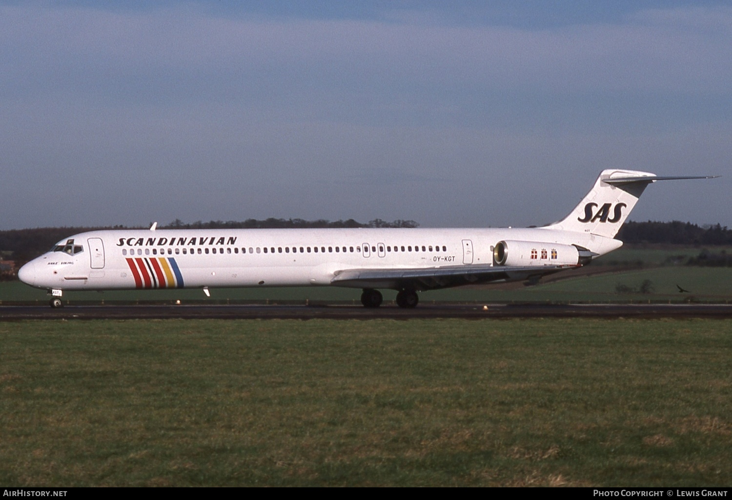 Aircraft Photo of OY-KGT | McDonnell Douglas MD-81 (DC-9-81) | Scandinavian Airlines - SAS | AirHistory.net #525230