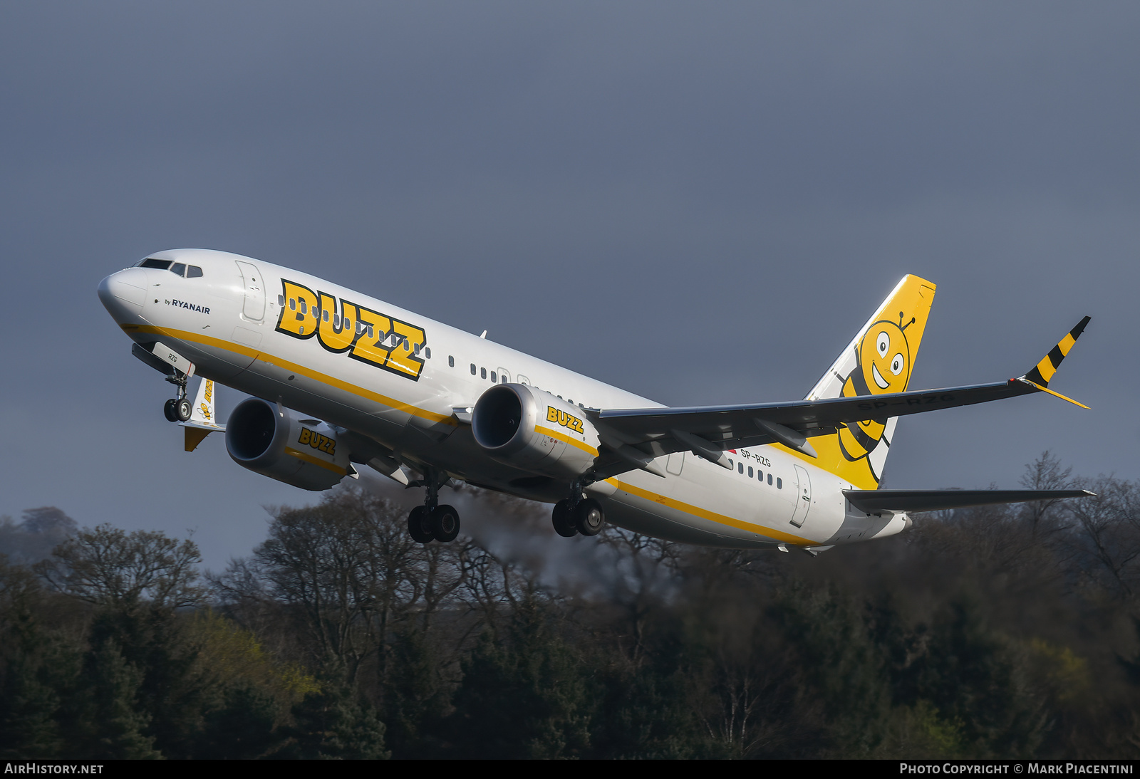 Aircraft Photo of SP-RZG | Boeing 737-8200 Max 200 | Buzz | AirHistory.net #525242