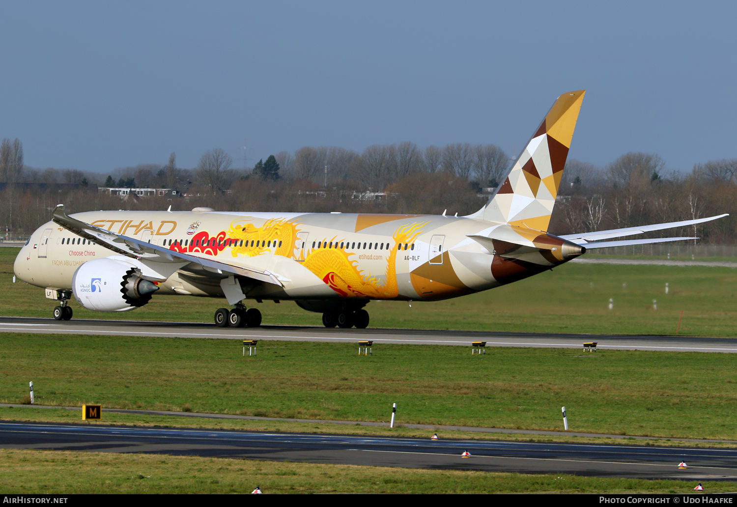 Aircraft Photo of A6-BLF | Boeing 787-9 Dreamliner | Etihad Airways | AirHistory.net #525244