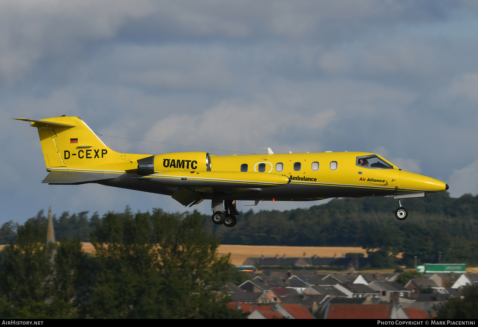 Aircraft Photo of D-CEXP | Gates Learjet 35A | Air Alliance Express | AirHistory.net #525249