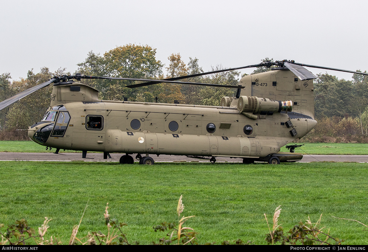 Aircraft Photo of D-473 | Boeing CH-47F Chinook (414) | Netherlands - Air Force | AirHistory.net #525259