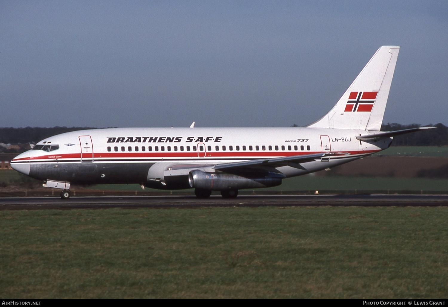 Aircraft Photo of LN-SUJ | Boeing 737-205/Adv | Braathens SAFE | AirHistory.net #525262