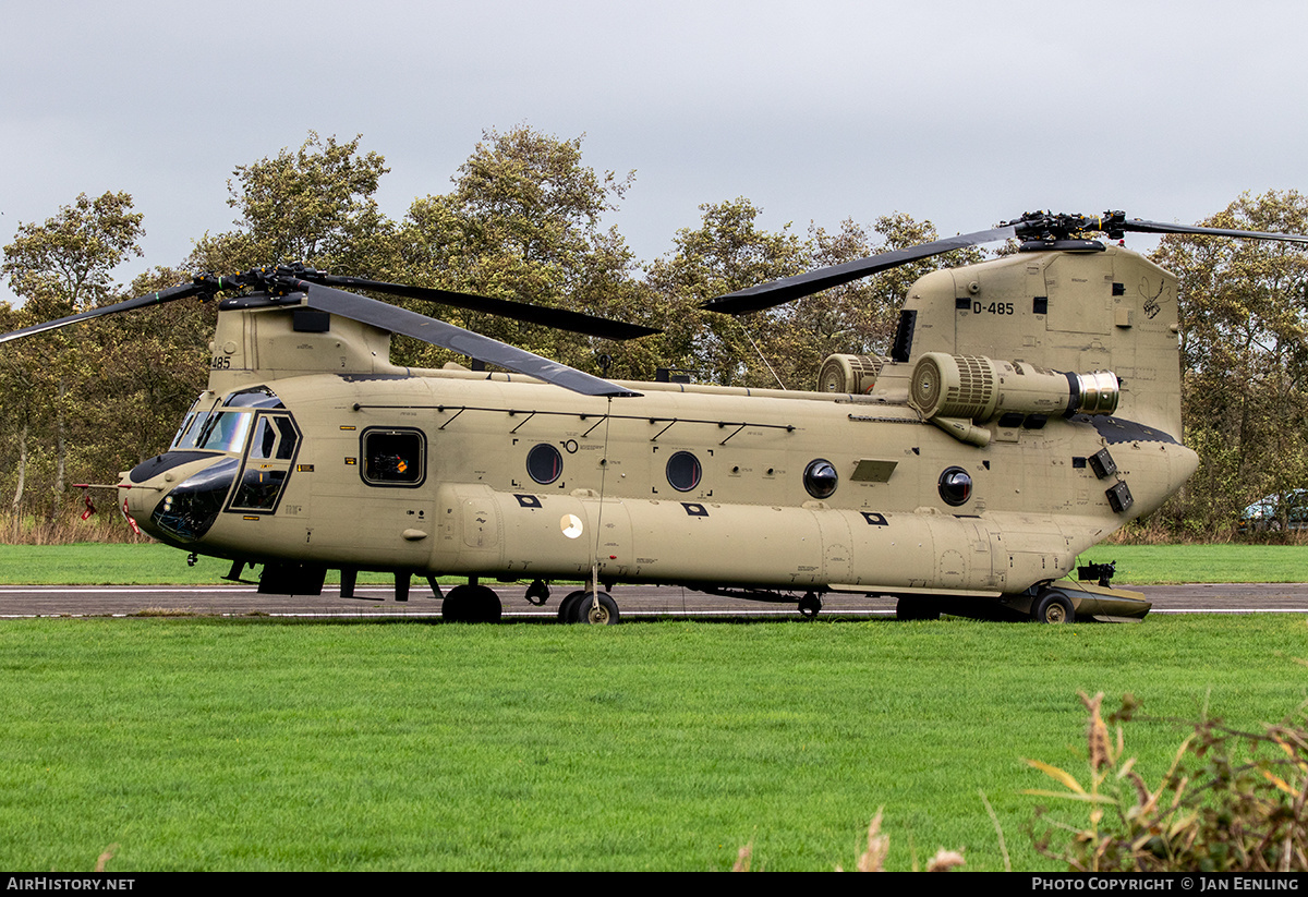 Aircraft Photo of D-485 | Boeing CH-47F Chinook (414) | Netherlands - Air Force | AirHistory.net #525263