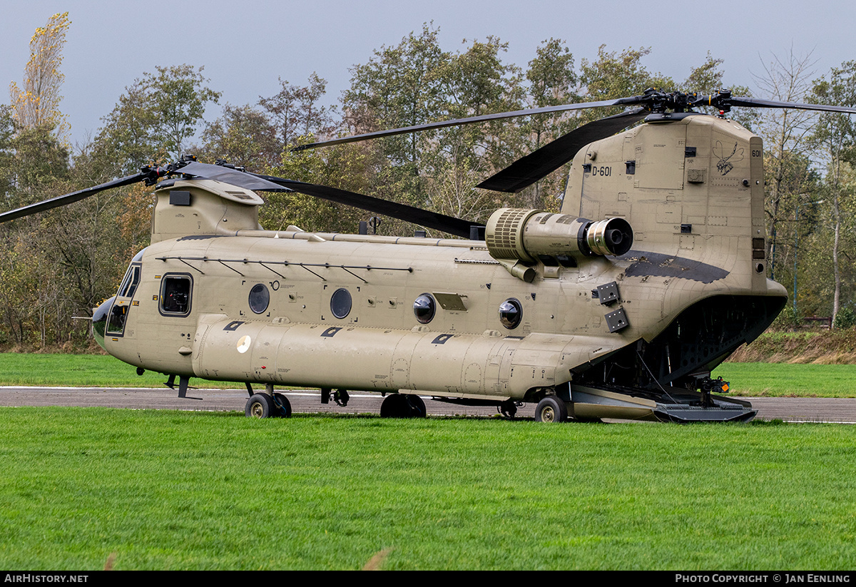 Aircraft Photo of D-601 | Boeing CH-47F Chinook (414) | Netherlands - Air Force | AirHistory.net #525264