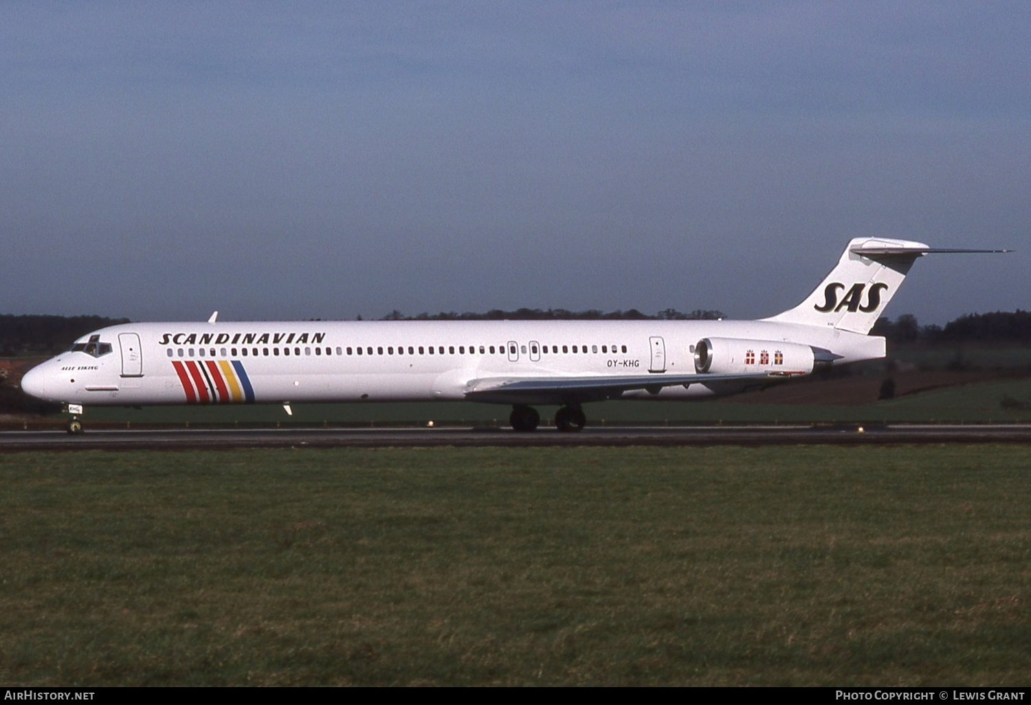Aircraft Photo of OY-KHG | McDonnell Douglas MD-81 (DC-9-81) | Scandinavian Airlines - SAS | AirHistory.net #525267