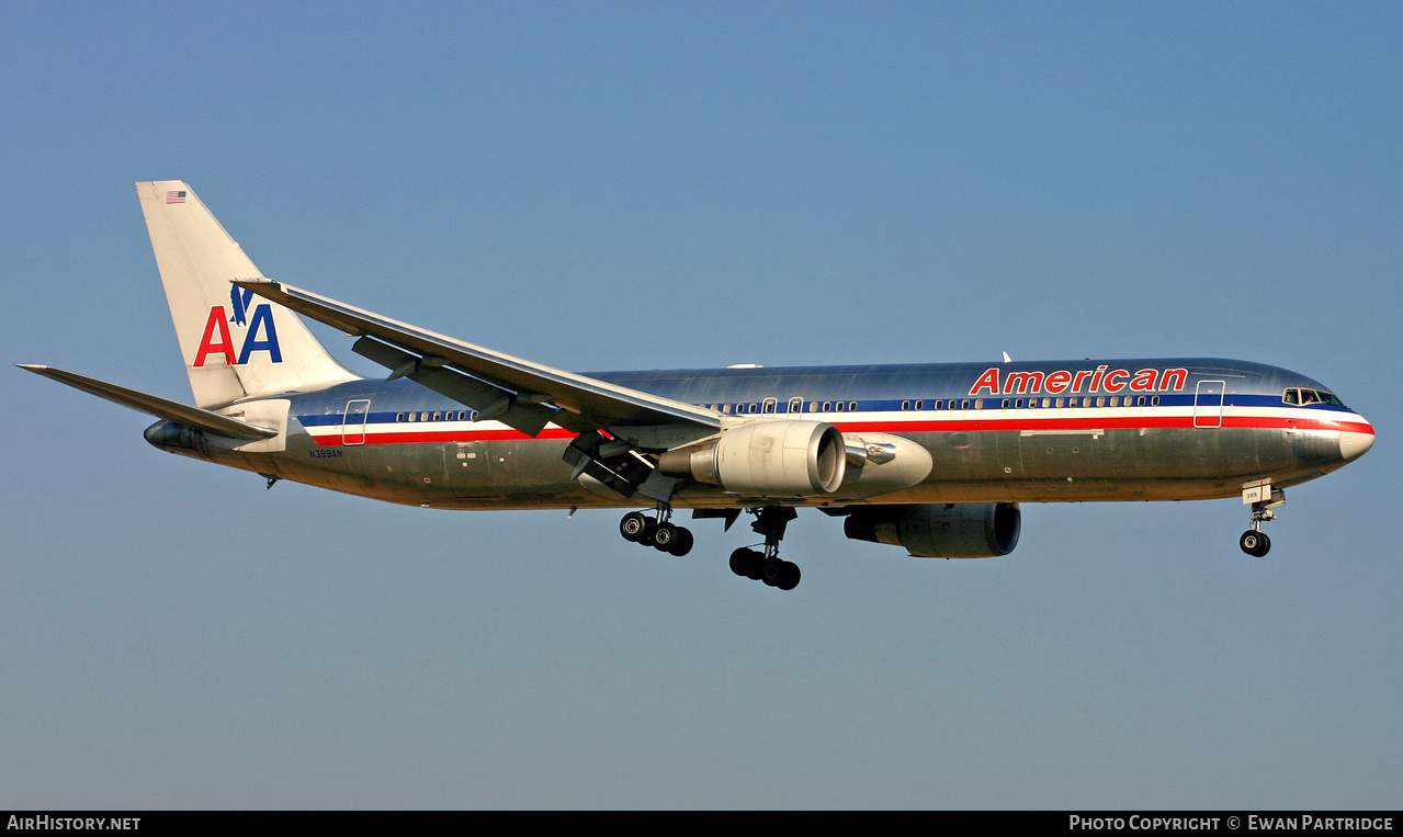 Aircraft Photo of N399AN | Boeing 767-323/ER | American Airlines | AirHistory.net #525273