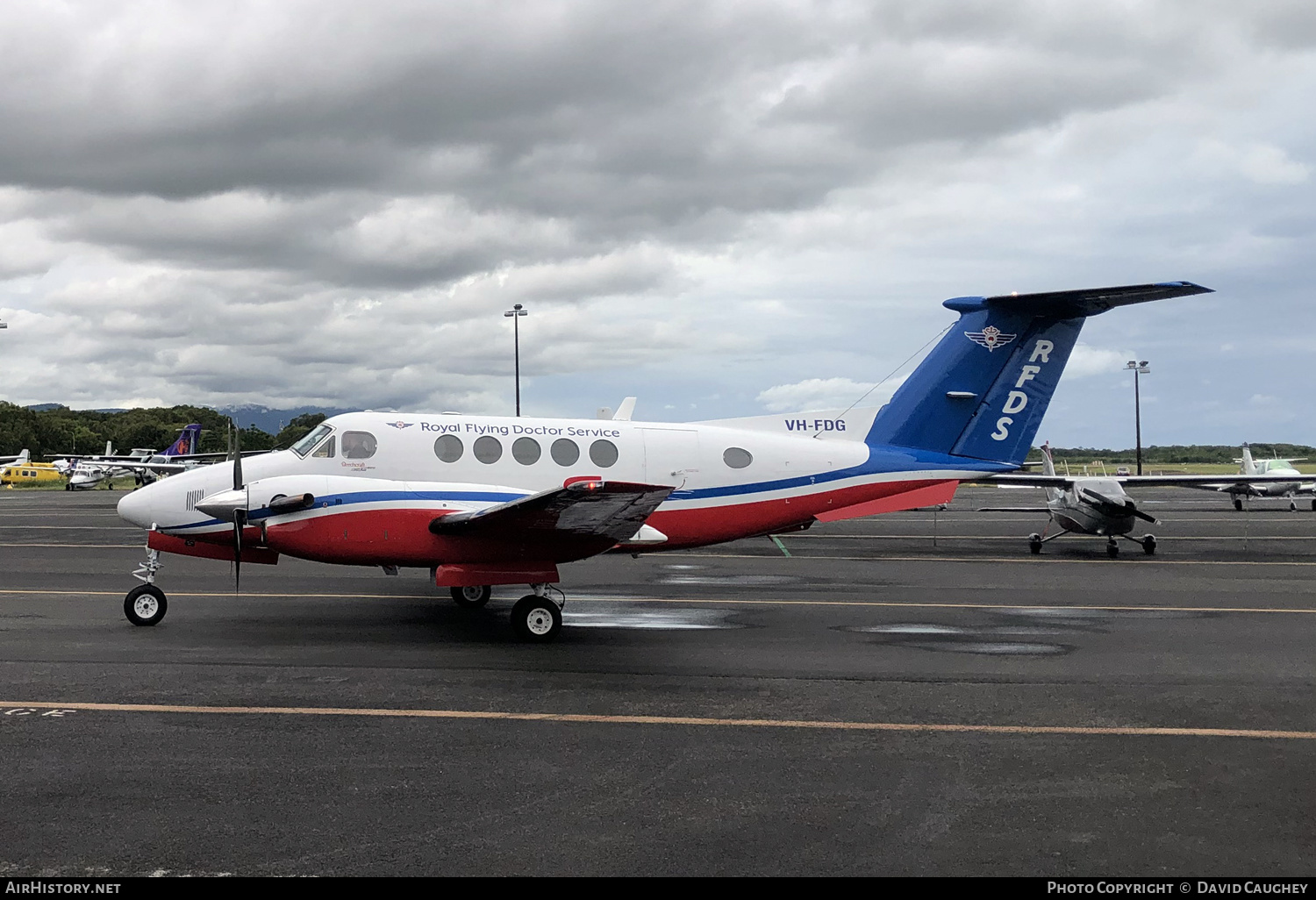 Aircraft Photo of VH-FDG | Hawker Beechcraft B200 King Air | Royal Flying Doctor Service - RFDS | AirHistory.net #525279